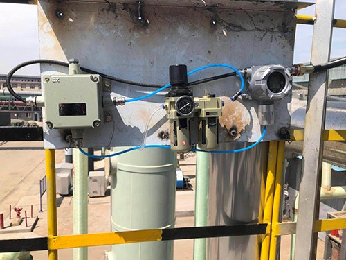 LEL氣體檢測儀器安裝現(xiàn)場圖