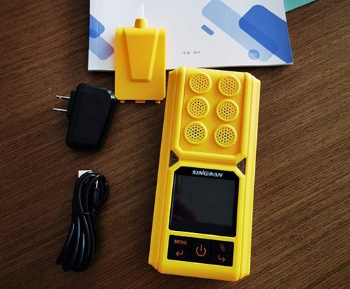 便攜式六合一甲醛氣體探測儀