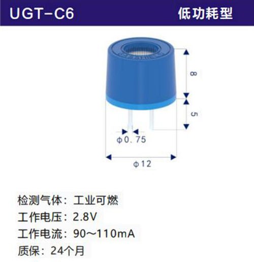 可燃氣體傳感器